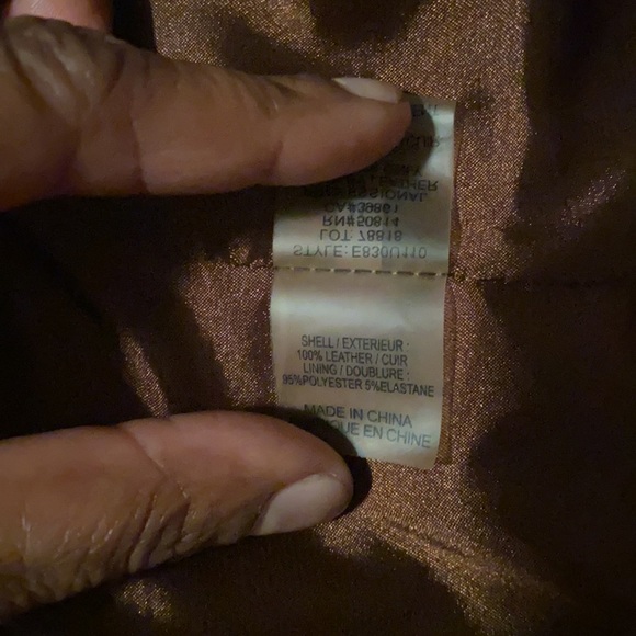 Authentic Elie Tahari Leather Jacket - Picture 8 of 8